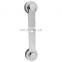 Stainless Steel Handrail Tube Fitting Double Hanging Staircase Glass Clamp