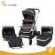 luxury 3 in 1 polyester fabric reversible seat baby strollers with EN