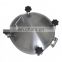 Stainless Steel Sanitary Tank SS316 Manhole Cover with Rubber Gasket