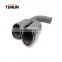New style Universal racing stainless exhaust tips for porsche 10-14 Cayenne 958 V6 Round Mirror Polish Brush Chroming Black