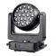 19pcs 25W 4 in1 LED Zoom Wash Moving Head Beam Light