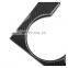 Real Dry Glossy Carbon Fiber Pattern Cover Accessories Center Console Panel For Tesla Model 3 Y 2021