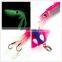 60g Bionic top water soft plastic squid bait glow double hooks tuna sea fishing saltwater soft lures