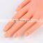 High Quality Adjustable Soft DIY Flexible Bendable Silicone Nail Art Practice Model Hand Training Tool For Acrylic Nails