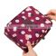 Cosmetic Bag Travel Makeup Bags Brush Holder With Adjustable Divider Soft Makeup Case