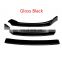 Honghang Factory Supply Car Parts Front Chin Lips, 3-stage Anterior lip Font Bumper Lip Spoiler For A6 Sport 2016-2018