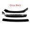 Honghang Factory Supply Car Parts Front Chin Lips, 3-stage Anterior lip Font Bumper Lip Spoiler For A6 Sport 2016-2018