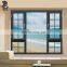 Australia Standard Egress Heat Insulation Casement Double Tempered Casement Window Frame