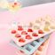Wholesale Manufacturer Selling Custom Heart Shape Silicone Ice Cube Tray