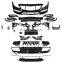 Car bumpers for Mercedes benz C class W205 2015-2020 year upgrade C63S AMG model with GT grille and front bumper