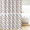 Christmas holiday pattern printed peva shower curtains