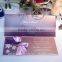Purple Color Luxury and Simple Design Wedding Card 2016 with ribbon