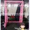 wholesaler price gym fitness equipment ASJ-S822 smith machine power rack cage squat