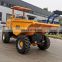 Hydraulic FCY50 4x4 dumper construction off road tipper all terrain 5 ton dumper rubber truck with ce