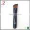 Custom Black Wooden Handle Synthetic Hair Foundation Brush