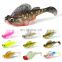 Byloo  shad silicone fishing lures supplies saltwaters fishing lures with 6 or 8 hooks