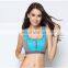 Women Zipper Push Up Sports Bras  Running Vest Gym Workout Running Tops Sportswear Yoga Sport Top