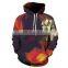 Wholesale custom logo printing sublimation men pullover hoodie manufacturers for men's hoodies