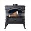European-Style Villas And B&Bs In Rural Areas Cast Iron Free-Standing Real Fire Wood Heating Fireplace