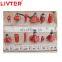 LIVTER 12pcs Cutter Suits Tungsten Carbide Wood Router Bit Set for WoodWorking