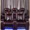 Modern home theater sofa, movie hall, luxury multi-function leather electric sofa, movie viewing room sofa