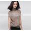 summer popular lady short-sleeved shirt loose knit wool vest sweater