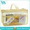 Portable Clear PVC Organizer Pouches Clear Bag In Bag Organizer Handbag Organizer