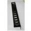 19 Inch Rack Mounted Cold Roll Steel Fiber Optic Cable Management Panel