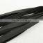 Black Microgroove Non-slip Elastic Rubber Band