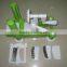 3-in-1 Tri-blade vegetable fruit spiral slicer cutter chopper dicer shred