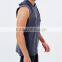 OEM Fashion Mens Washed Spun Out Sleeveless Muscle Hoodies