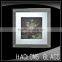 flower painting wall mirror