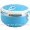 CCLB-S005(1) Round lunch box with spoon,
