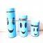 green canister set green glass jar food container
