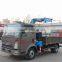 howo 4*2 2T crane truck gets up with the heavy and transport vehicle truck with loading crane