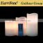 fashional remote control led candle with multi colour changing function
