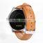 Witmood 2016 K88H Round Smart Watch with Leather/ Stainless Steel Strap