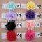 2015 Baby girls hair accessories headbands with big chiffon flower