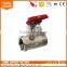 LB-GutenTop polished finish Low Pressure 59-1 brass safety valve for water heater with red handle