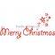 [Alforever]2015 Merry Christmas vinyl letter decals