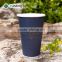 Customized LOGO disposable Costa blue coffee paper cup