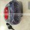 tricycle/rickshaw head light kits, double light in conversion kits, double light with power key