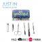 OEM Top Promotion Gifts Flower Around Blue Manicure Pedicure Set Kit