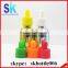 30ml silver gold child proof glass dropper bottle