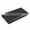 Ultra thin built in micro USB cable metal portable power bank 4000mah