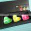 magic heart shape color flame candle