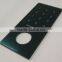 Touch control password lock tempered glass panel