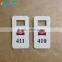 Imprinted Plastic Oval Holtel Room Door Sign