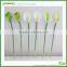wholesale top quality real touch mini calla lily in white green