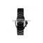 All black color stainless steel watches watch men